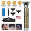 T-Blade Hair Trimmer Cordless Retro Hair Close Cutting Clippers Electric Rechargeable Zero Gapped Detail Beard Shaver for Beard Head Body