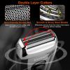 Men Electric Shaver USB Rechargeable Cordless Hair Trimmer Clipper Razor Beard Shaving Machine for Wet Dry Use
