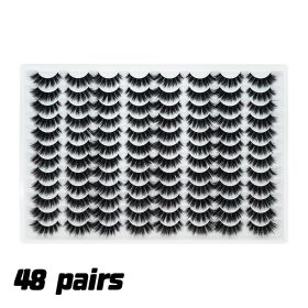 3D False Eyelashes Are Multi-layered, Realistic, Soft And Comfortable (Color: Black)