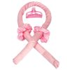 Heatless Curling Rod Headband Curling Ribbon Soft Hair Curlers Rollers Sleep Hair Styler Wave Formers with Hair Loops Clips for Long Medium Hair