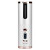 Cordless Hair Curler Automatic Curling Iron Wand Portable USB Rechargeable Ceramic Barrel Hair Curling Tool Fast Heating with 6 Temperature Set Timer