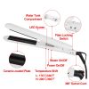 Professional Steam Flat Hair Straightener Ceramic Flat Iron Hair Styler w/ Adjustable Temp